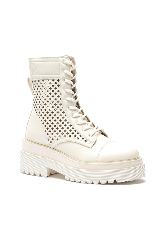 LIU JO Purple 34 Stivaletto Biker Traforato Donna Coffe Cream SA3133EX174 - Sandrini Calzature e Abbigliamento