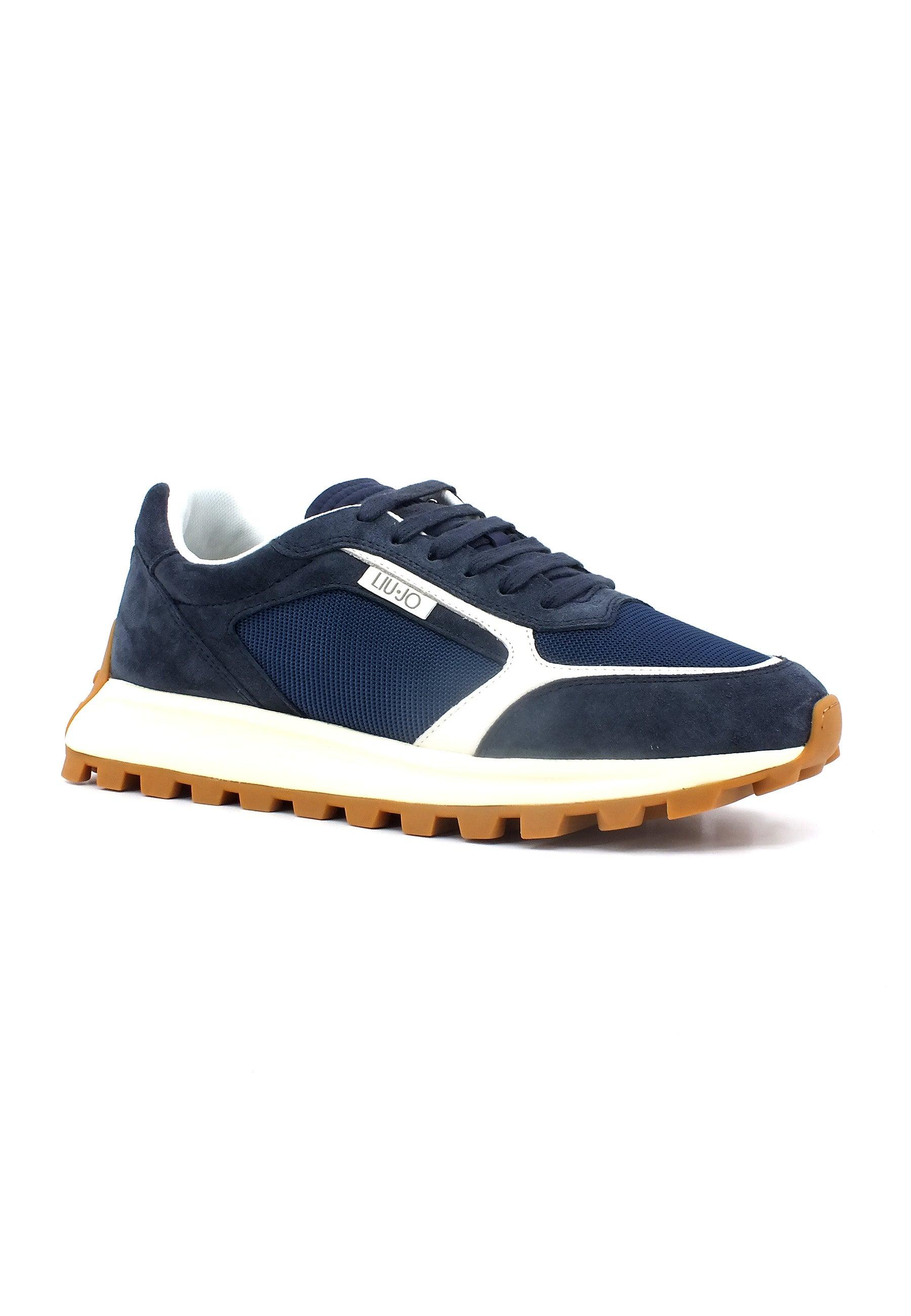 LIU JO Running 02 Sneaker Uomo Blue 7B3007PX380 - Sandrini Calzature e Abbigliamento