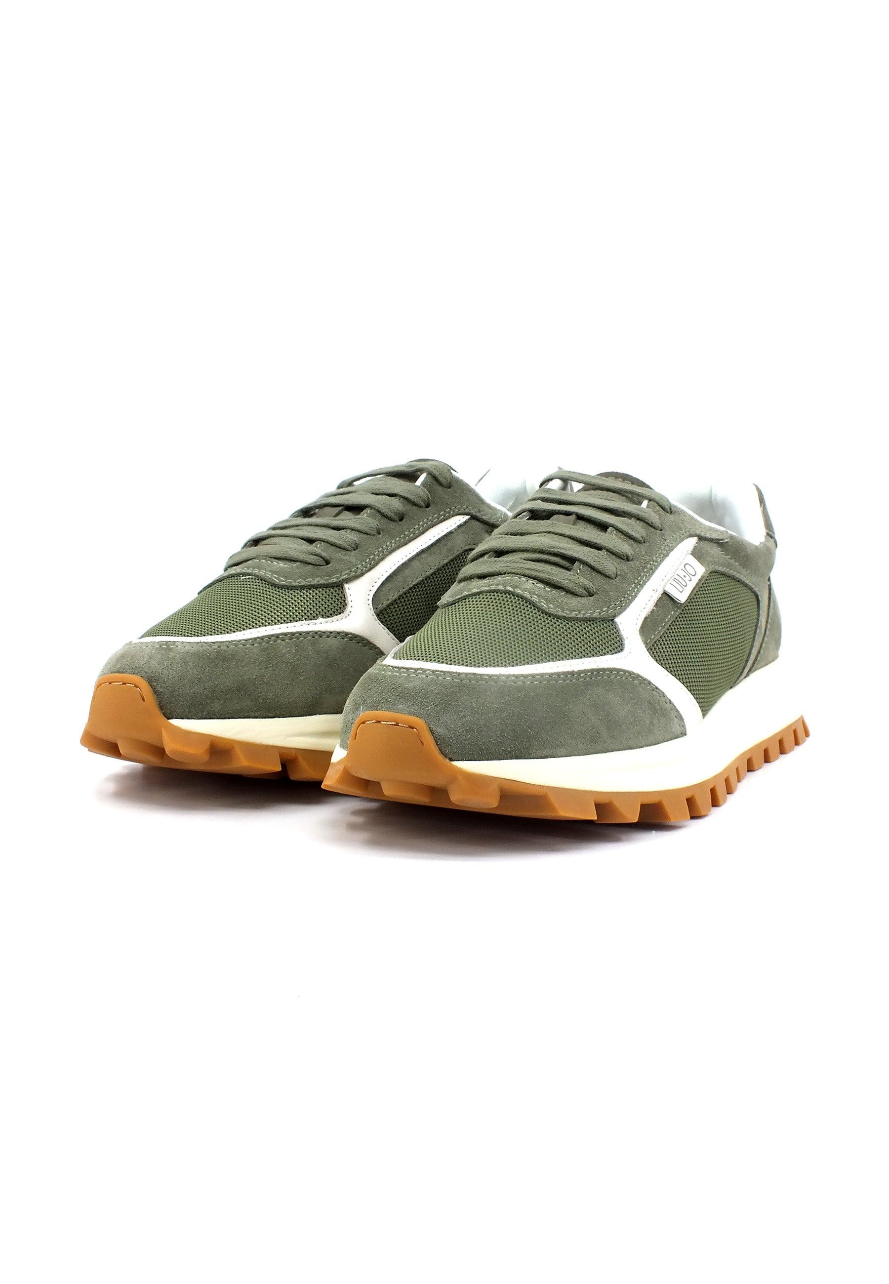 LIU JO Running 02 Sneaker Uomo Verde Schio 7B3007PX380 - Sandrini Calzature e Abbigliamento