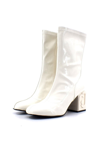 LIU JO Sara 02 Stivaletto Donna Ivory SF3061EX128 - Sandrini Calzature e Abbigliamento