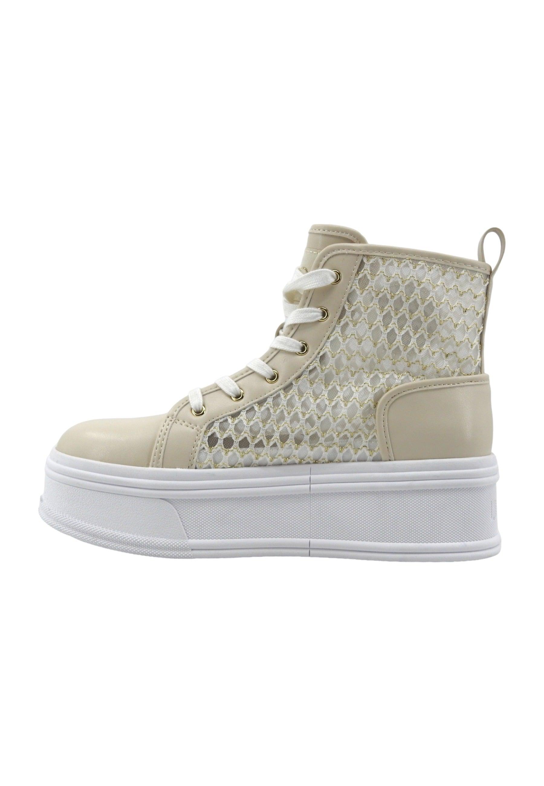 LIU JO Selma 06 Sneaker Donna Butter Beige BA4021TX332 - Sandrini Calzature e Abbigliamento