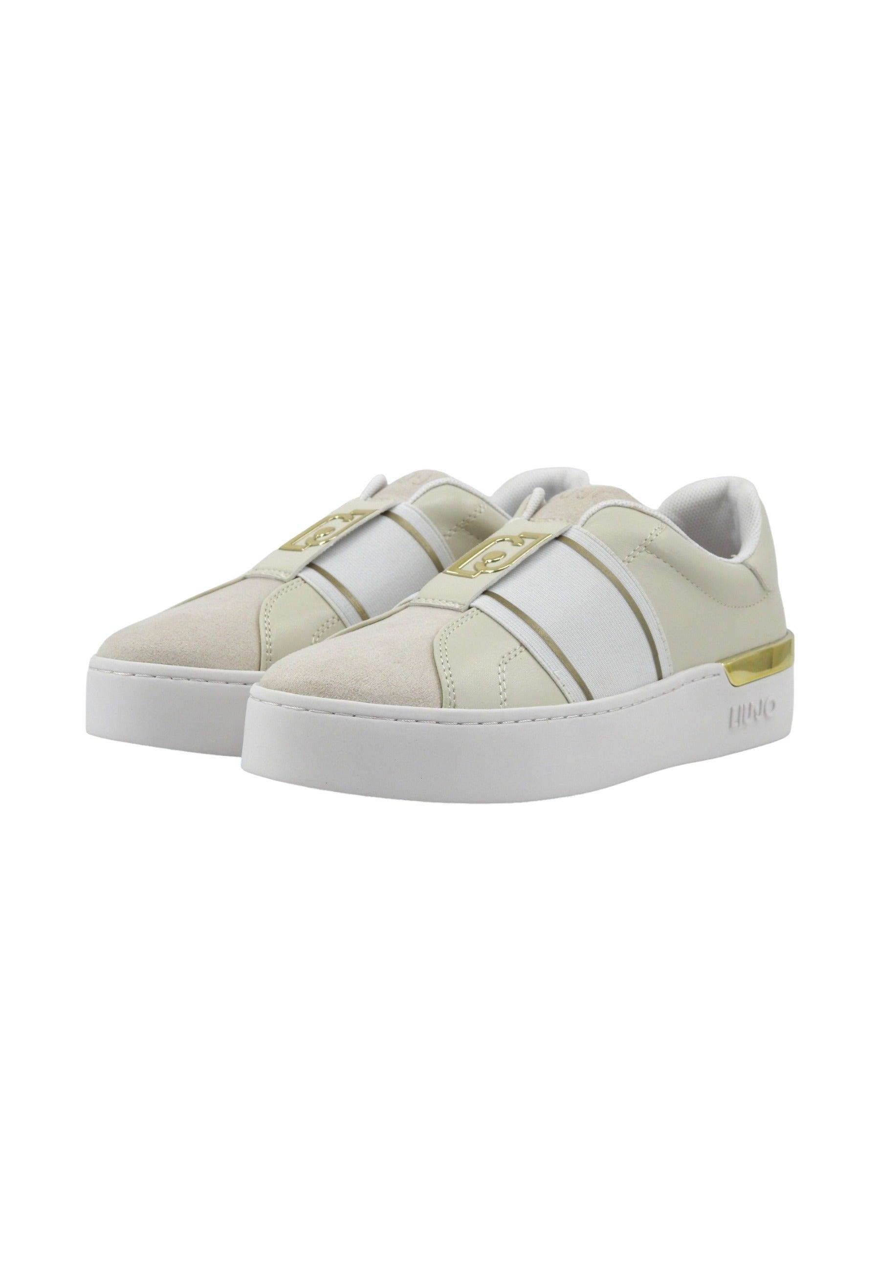 LIU JO Silvia 100 Sneaker Donna White BA4063EX241 - Sandrini Calzature e Abbigliamento