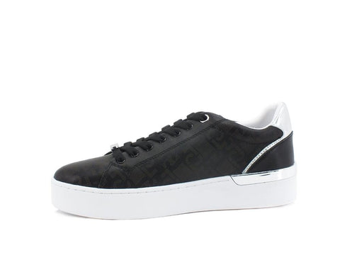 LIU JO Silvia 32 Sneaker Nappa Printed Black Gold BA1027PX132 - Sandrini Calzature e Abbigliamento