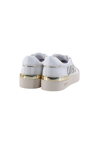 LIU JO Silvia 65 Sneaker Donna White Light Gold BF3045EX097 - Sandrini Calzature e Abbigliamento