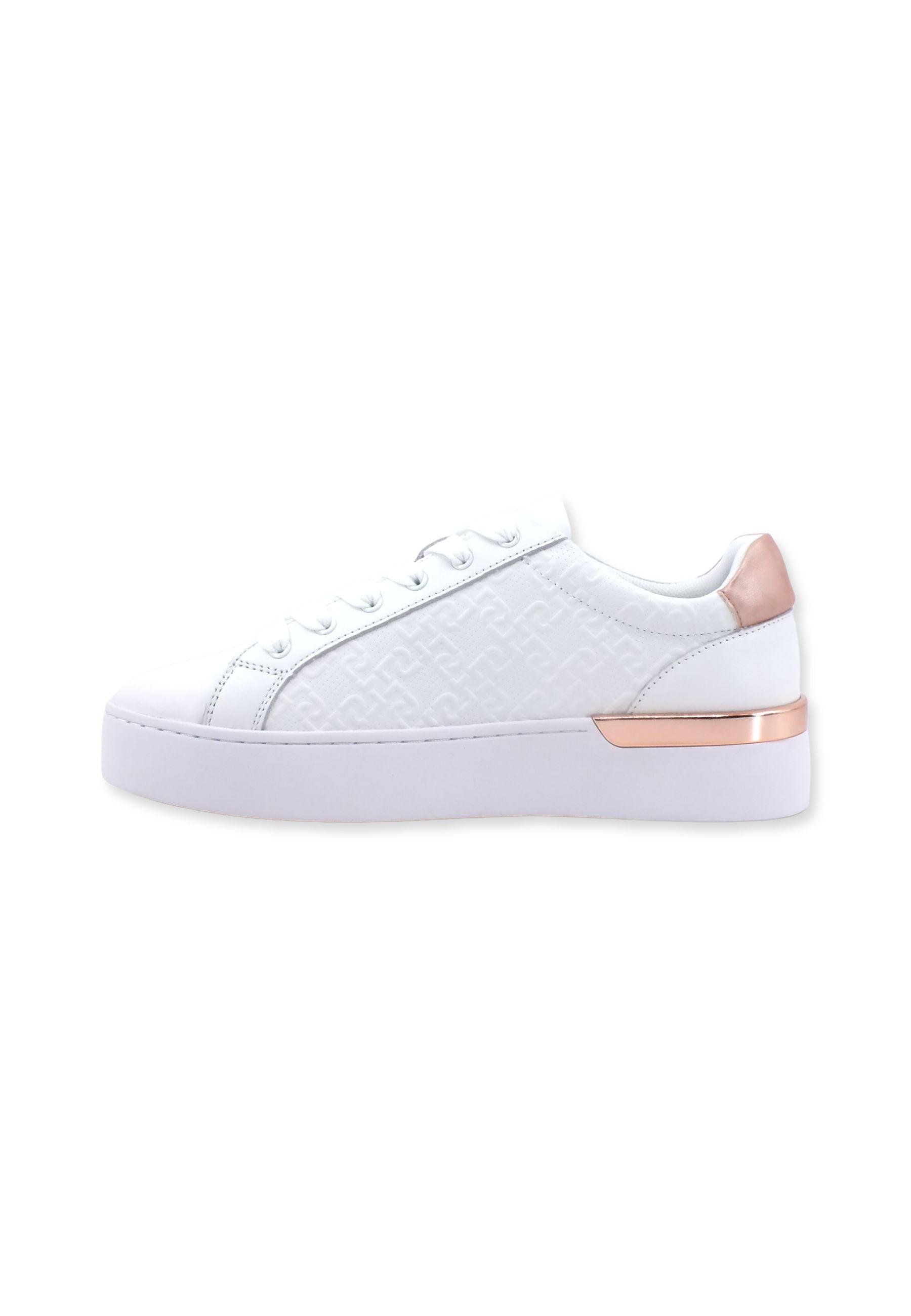 LIU JO Silvia 70 Sneaker Monogram Donna White BA3023PX298 - Sandrini Calzature e Abbigliamento