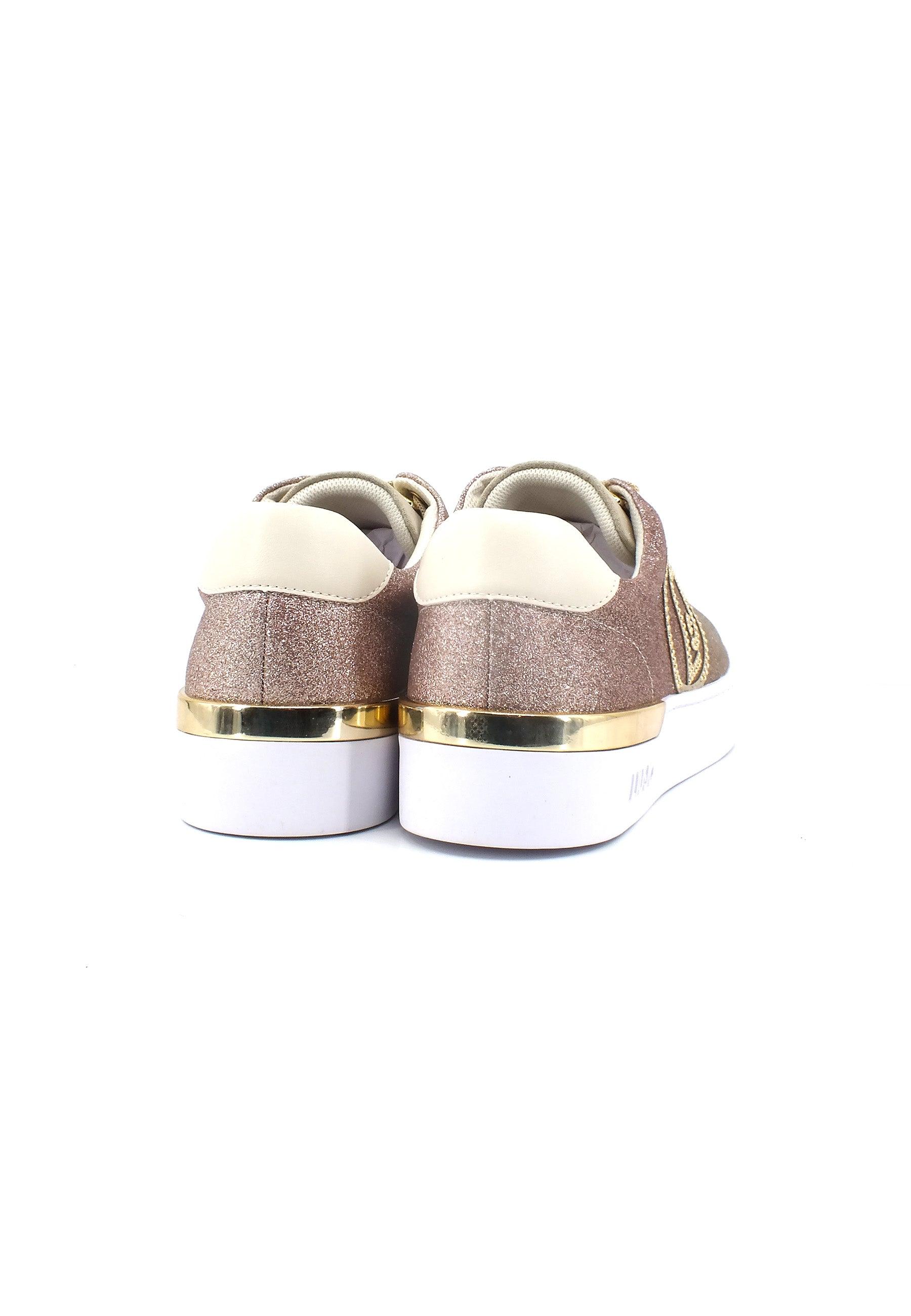 LIU JO Silvia 82 Sneaker Donna Oro Sand BA3015EX163 - Sandrini Calzature e Abbigliamento