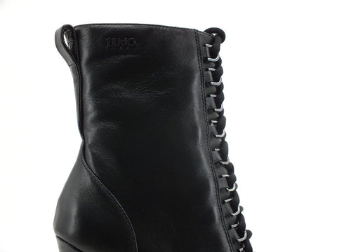 LIU JO Vickie 109 Tronchetto Tacco Punta Black SF1153P0062 - Sandrini Calzature e Abbigliamento