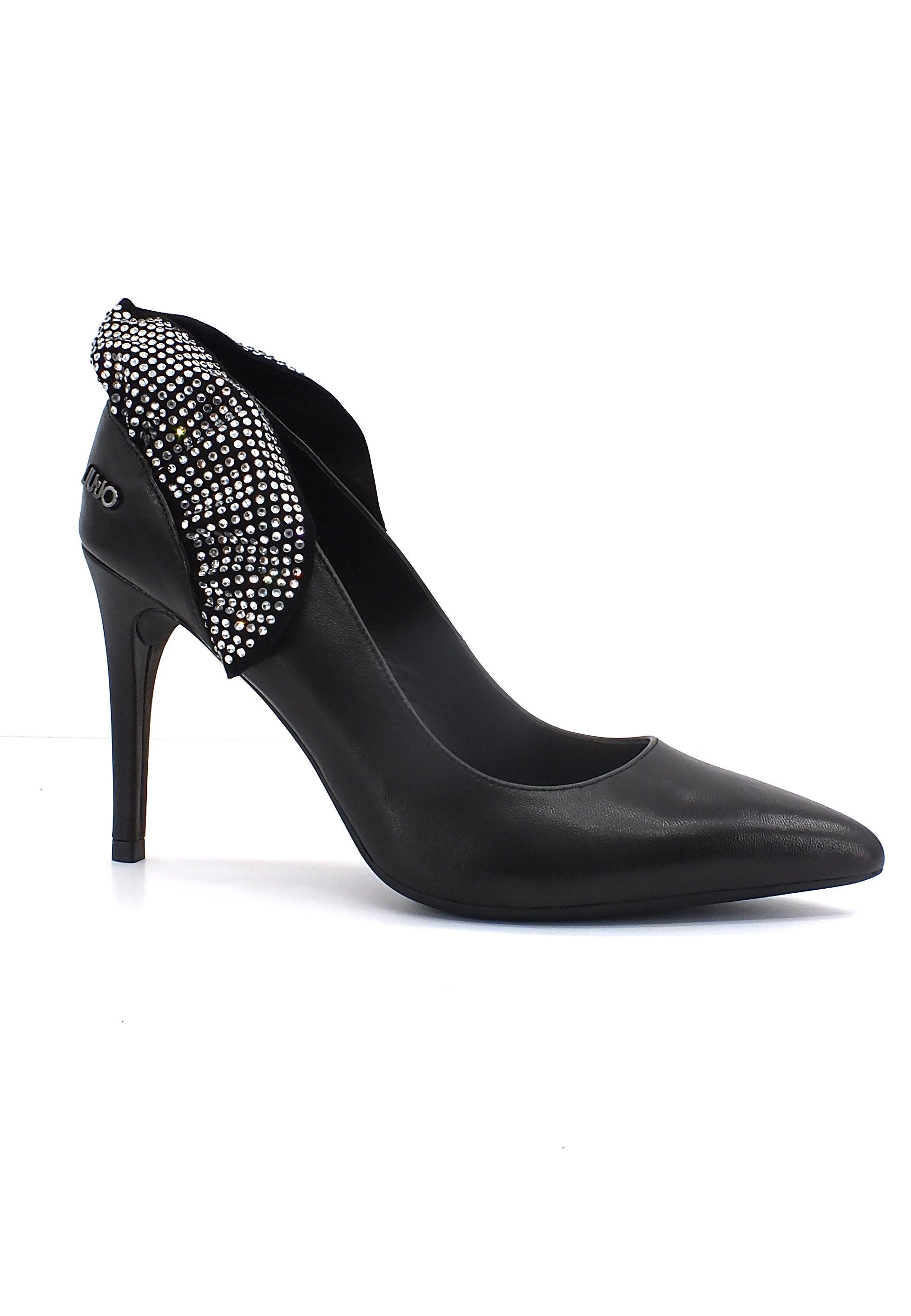 LIU JO Vickie 126 Décolléte Strass Black SF2005PX149 - Sandrini Calzature e Abbigliamento