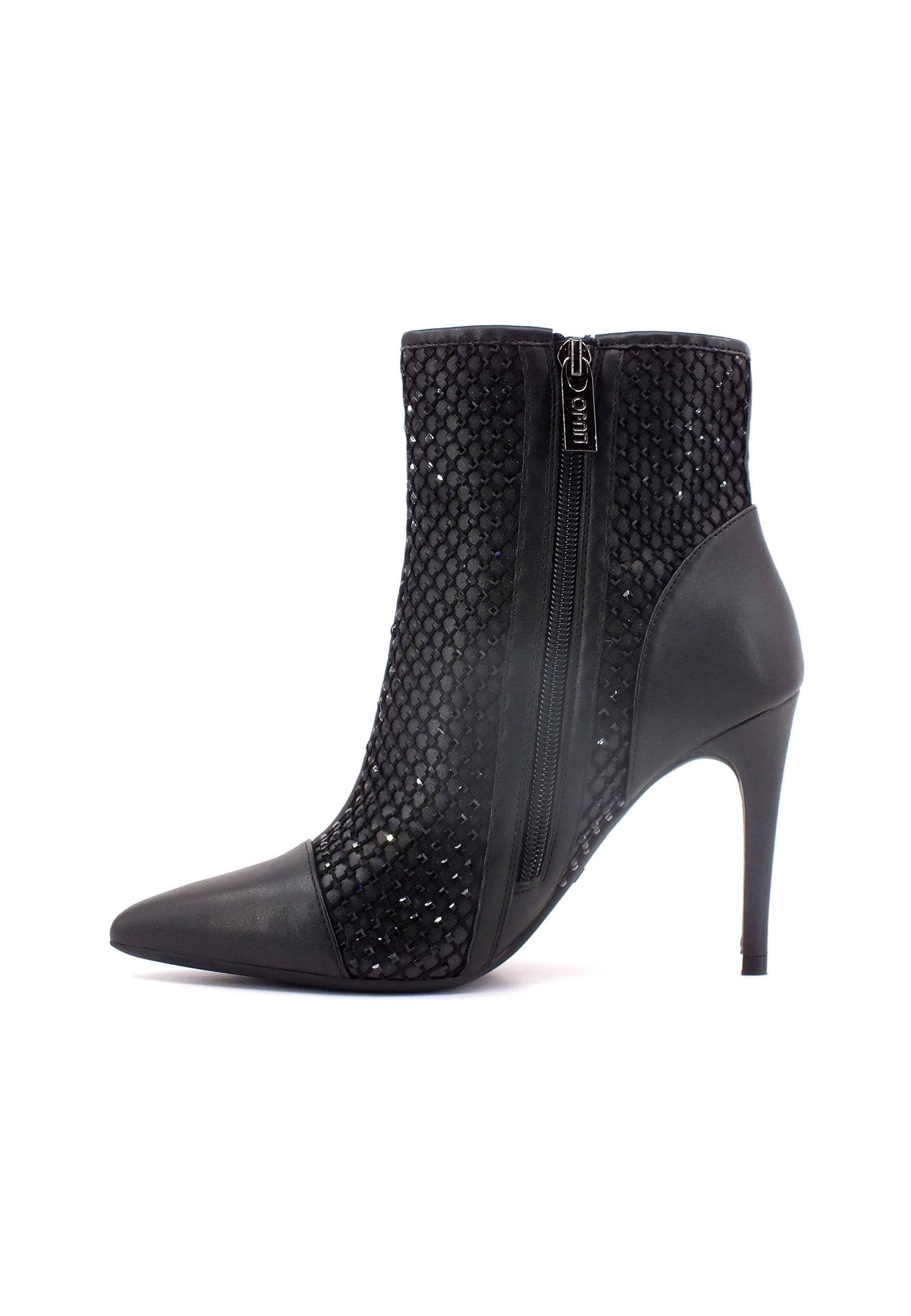 LIU JO Vickie 148 Stivaletto Anfibio Donna Black SF3143EX216 - Sandrini Calzature e Abbigliamento