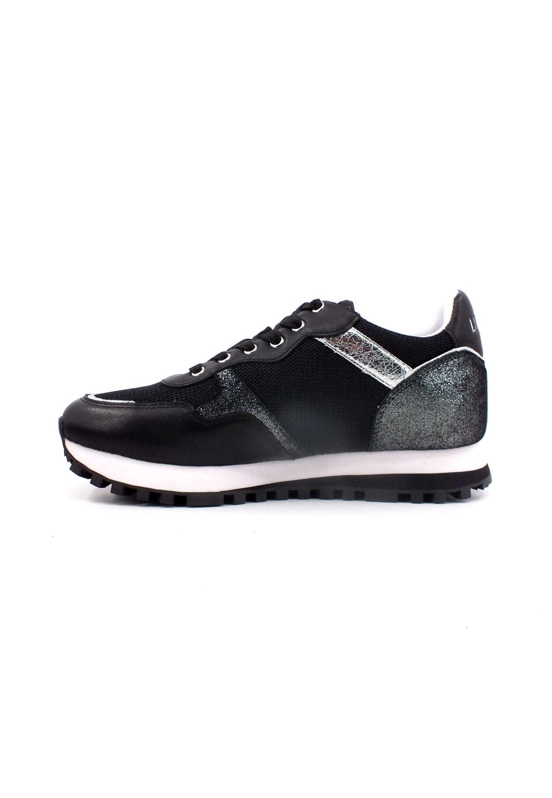 LIU JO Wonder 01 Sneaker Donna Black BF3001PX340 - Sandrini Calzature e Abbigliamento