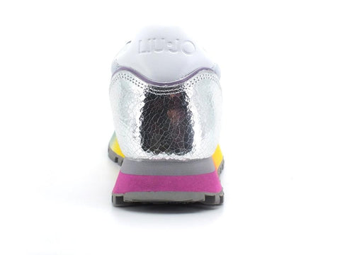 LIU JO Wonder 1 Sneaker Multicolor Silver White BA2027TX091 - Sandrini Calzature e Abbigliamento