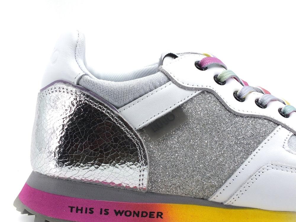 LIU JO Wonder 1 Sneaker Multicolor Silver White BA2027TX091 - Sandrini Calzature e Abbigliamento