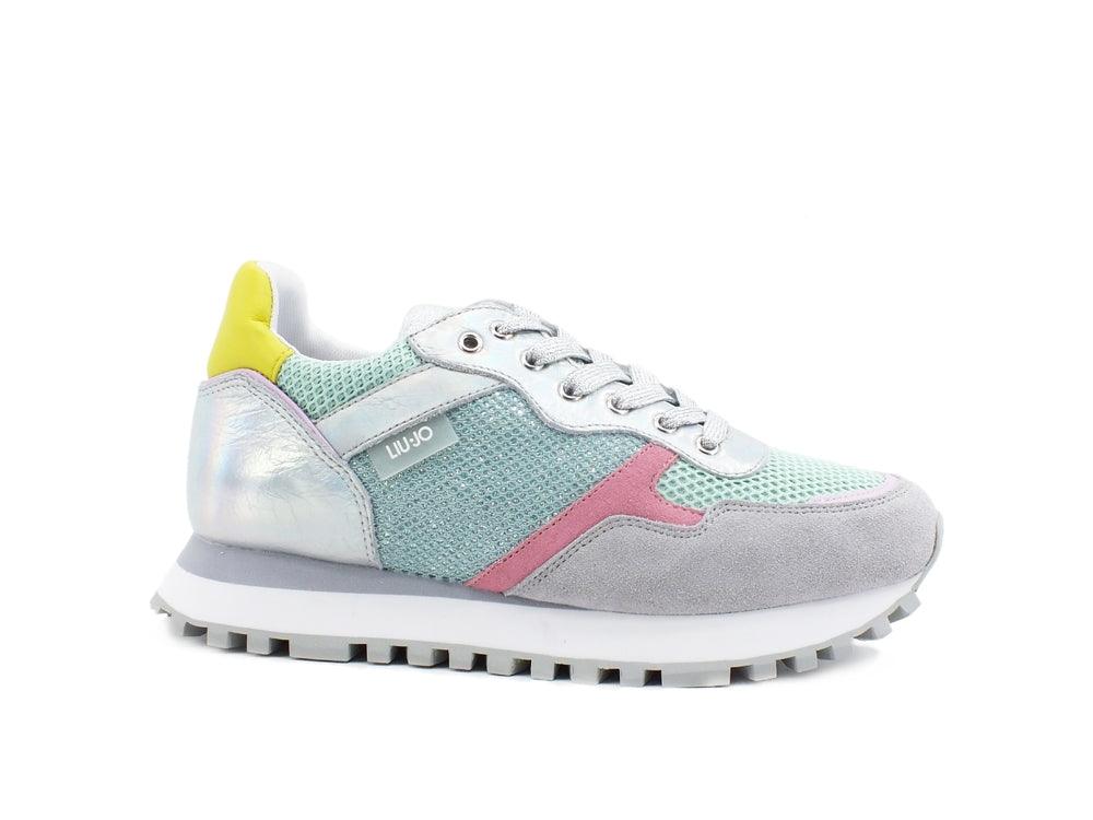 LIU JO Wonder 1 Sneaker Running Mesh Rete Acqua BA1049TX162 - Sandrini Calzature e Abbigliamento