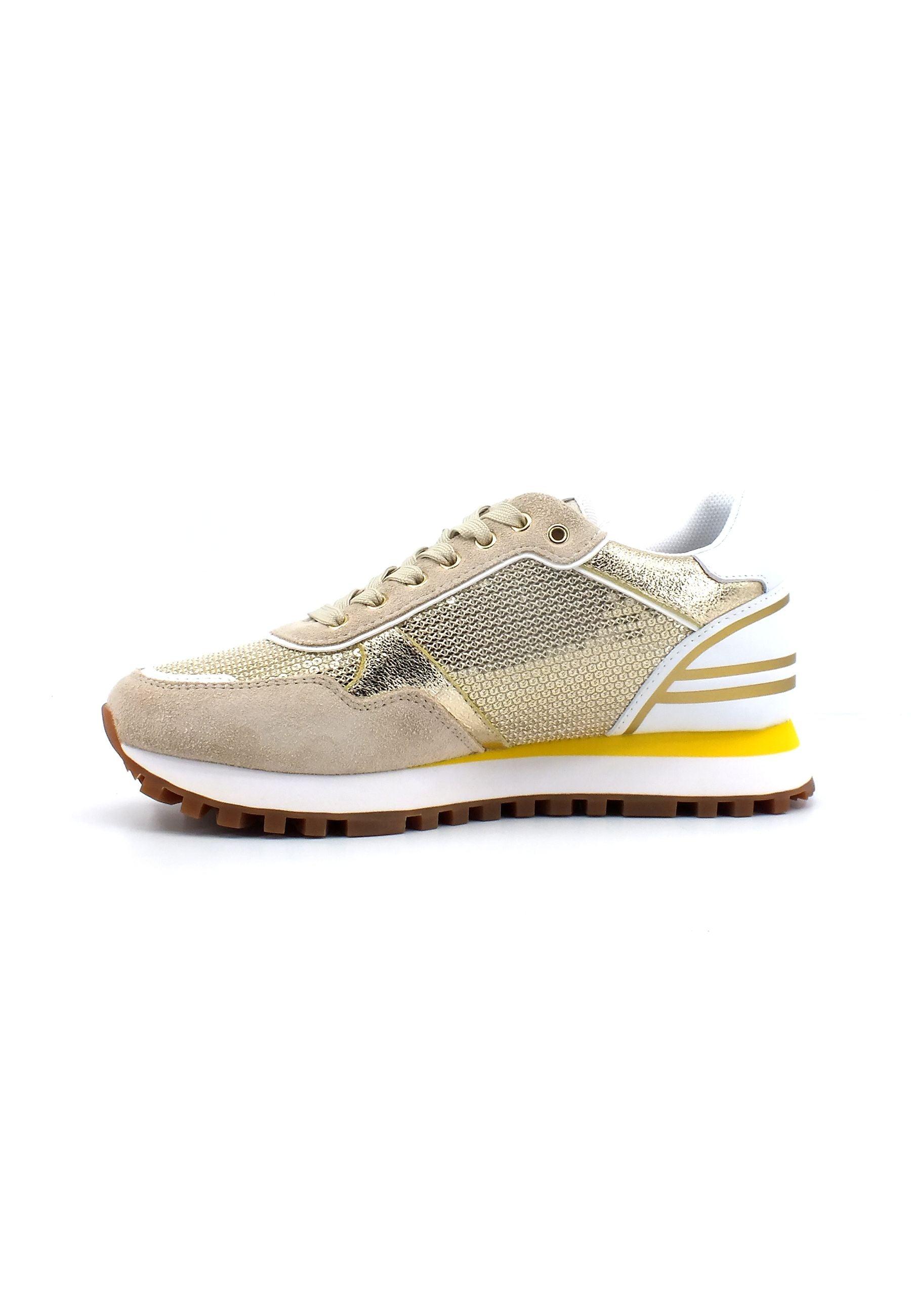 LIU JO Wonder 24 Sneaker Donna Sand Light Gold BA3089PX343 - Sandrini Calzature e Abbigliamento