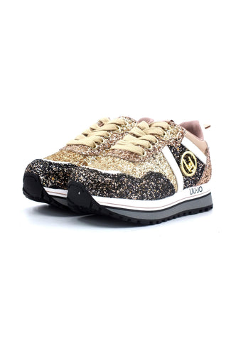 LIU JO Wonder 604 Sneaker Bimbo Gold 4F3301TX007 - Sandrini Calzature e Abbigliamento