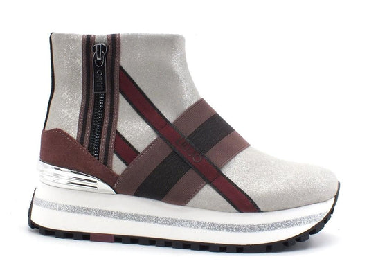 LIU JO Wonder Maxi 14 Sneakers Calzino Platform Grey BF0081PX056 - Sandrini Calzature e Abbigliamento