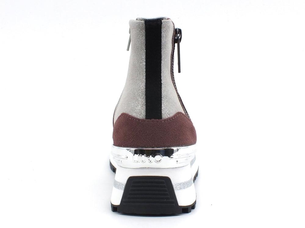 LIU JO Wonder Maxi 14 Sneakers Calzino Platform Grey BF0081PX056 - Sandrini Calzature e Abbigliamento