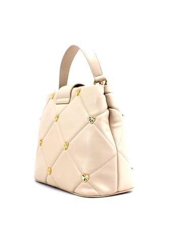 LOVE MOSCHINO Borsa Bucket Borchie Cuori Avorio JC4083PP1GLZ0110 - Sandrini Calzature e Abbigliamento