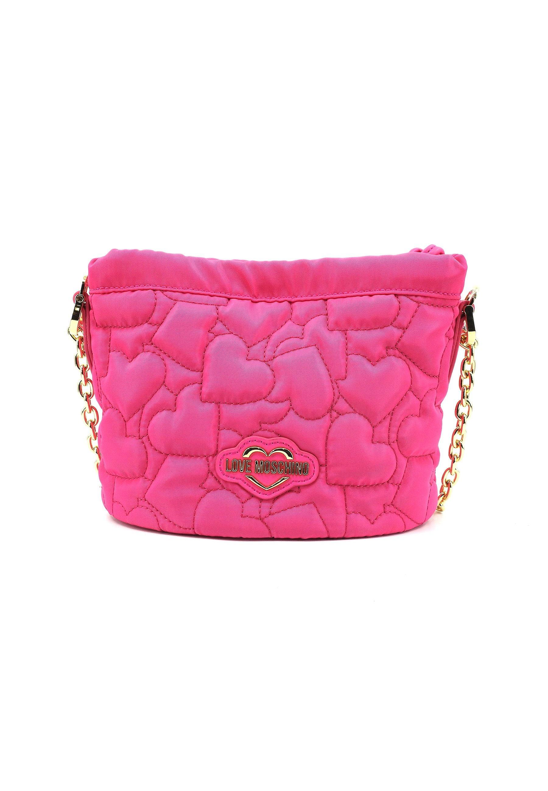 LOVE MOSCHINO Borsa Bucket Donna Fuxia JC4033PP1ILE0615 - Sandrini Calzature e Abbigliamento