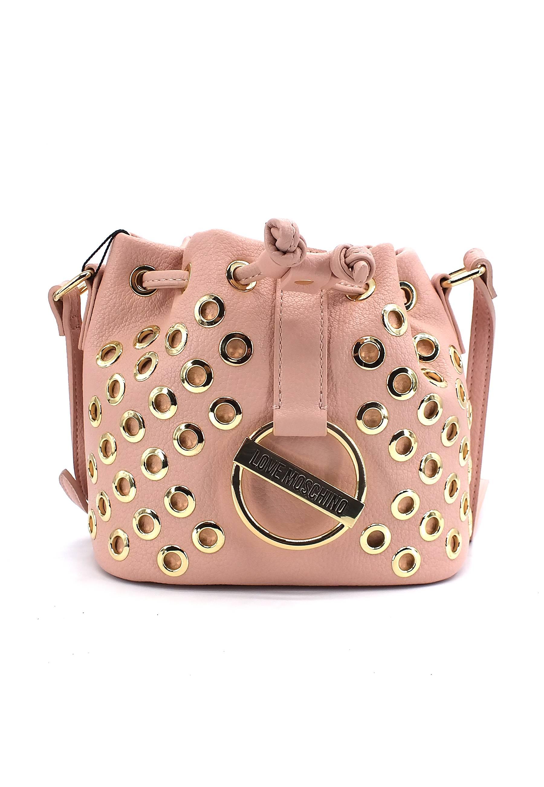 LOVE MOSCHINO Borsa Bucket Rosa Cipria JC4342PP0FKD0601 - Sandrini Calzature e Abbigliamento
