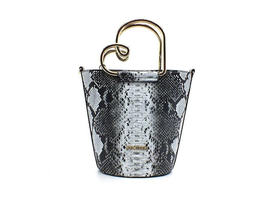LOVE MOSCHINO Borsa Bucket Secchiello Python Roccia JC4392PP0EKI0954 - Sandrini Calzature e Abbigliamento