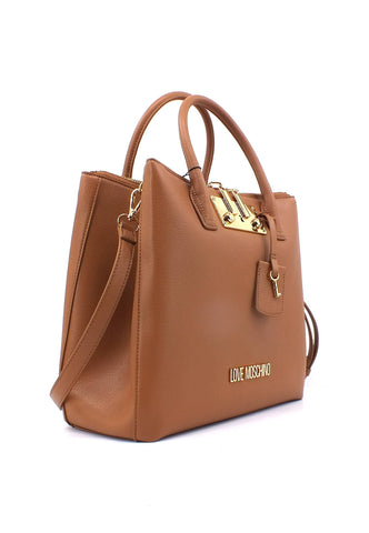 LOVE MOSCHINO Borsa Cartella Clutch Cammello JC4094PP1GLU0201 - Sandrini Calzature e Abbigliamento