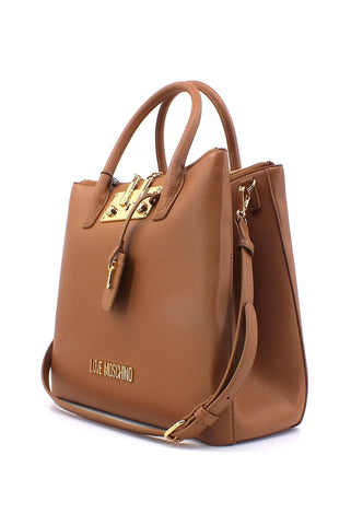 LOVE MOSCHINO Borsa Cartella Clutch Cammello JC4094PP1GLU0201 - Sandrini Calzature e Abbigliamento