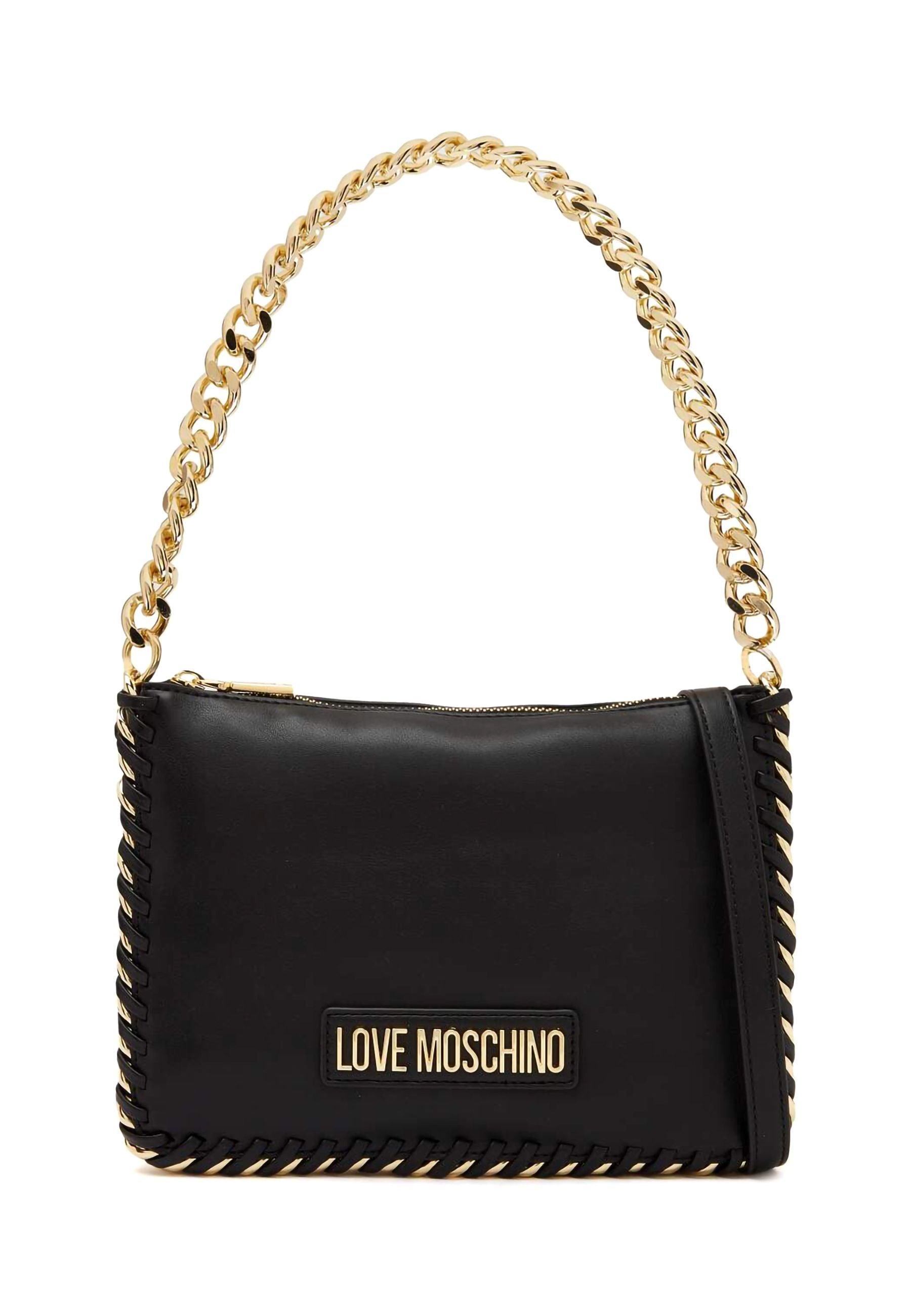 LOVE MOSCHINO Borsa Chain Nero JC4245PP0GKQ100A - Sandrini Calzature e Abbigliamento