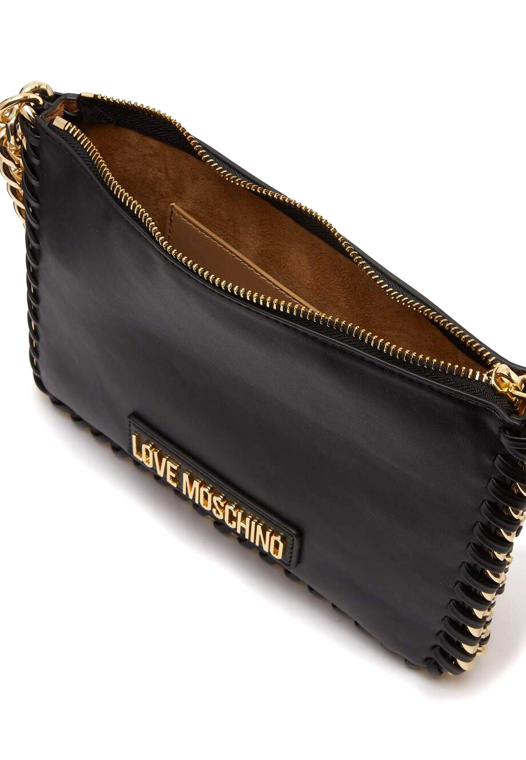 LOVE MOSCHINO Borsa Chain Nero JC4245PP0GKQ100A - Sandrini Calzature e Abbigliamento