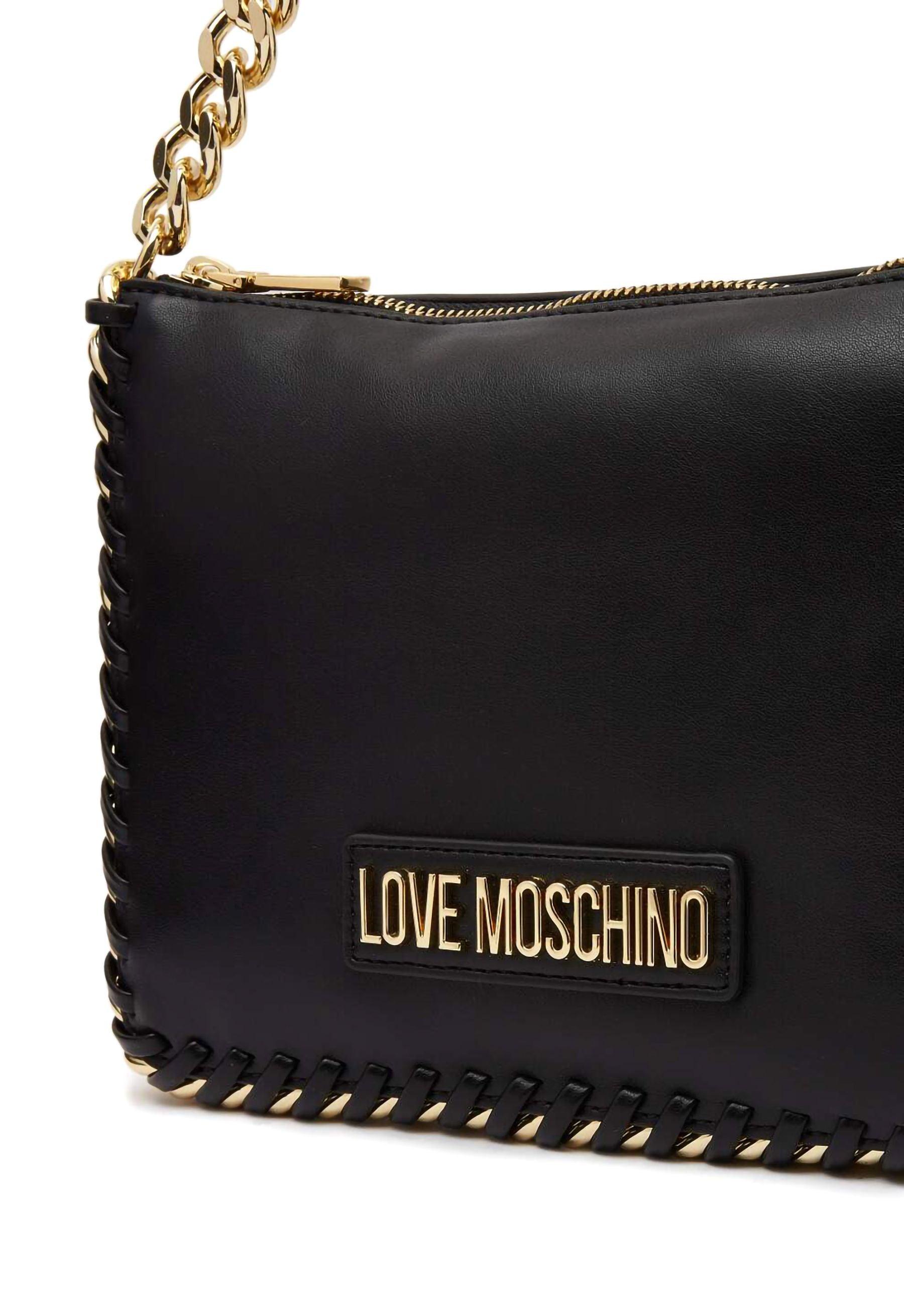 LOVE MOSCHINO Borsa Chain Nero JC4245PP0GKQ100A - Sandrini Calzature e Abbigliamento
