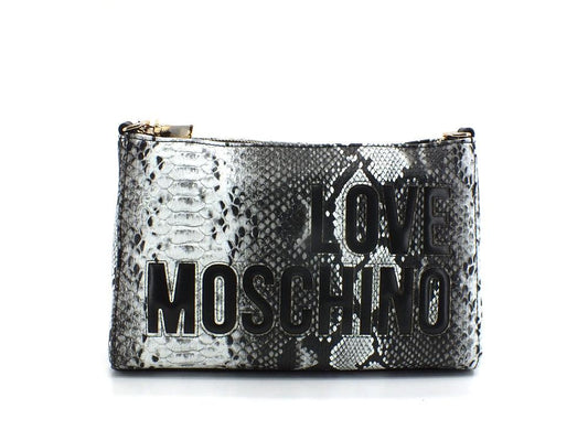 LOVE MOSCHINO Borsa Crossbody Print Animalier Python Roccia JC4365PP0EKI0954 - Sandrini Calzature e Abbigliamento