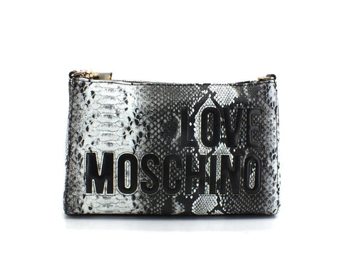 LOVE MOSCHINO Borsa Crossbody Print Animalier Python Roccia JC4365PP0EKI0954 - Sandrini Calzature e Abbigliamento