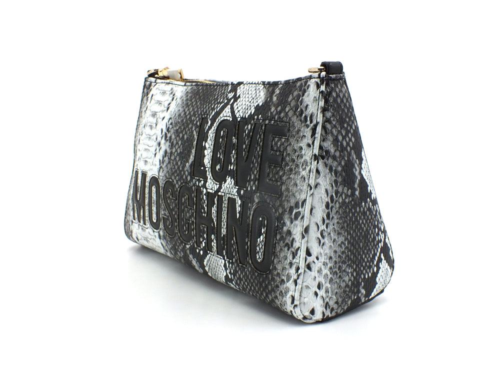 LOVE MOSCHINO Borsa Crossbody Print Animalier Python Roccia JC4365PP0EKI0954 - Sandrini Calzature e Abbigliamento