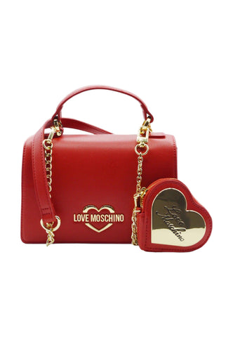 LOVE MOSCHINO Borsa Cuore Rosso JC4081PP1HLD0500 - Sandrini Calzature e Abbigliamento