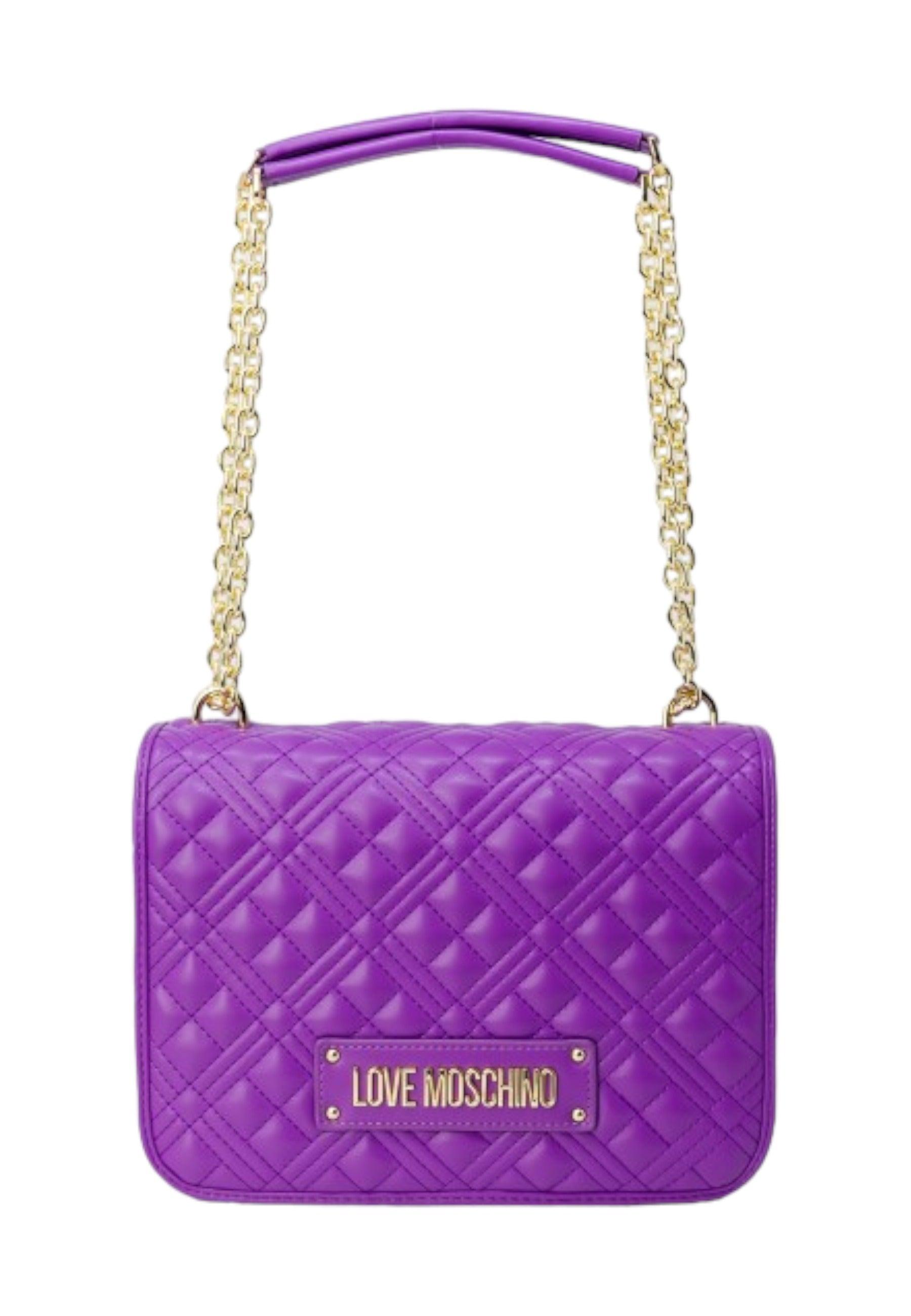 LOVE MOSCHINO Borsa Donna Viola JC4000PP1ILA0650 - Sandrini Calzature e Abbigliamento