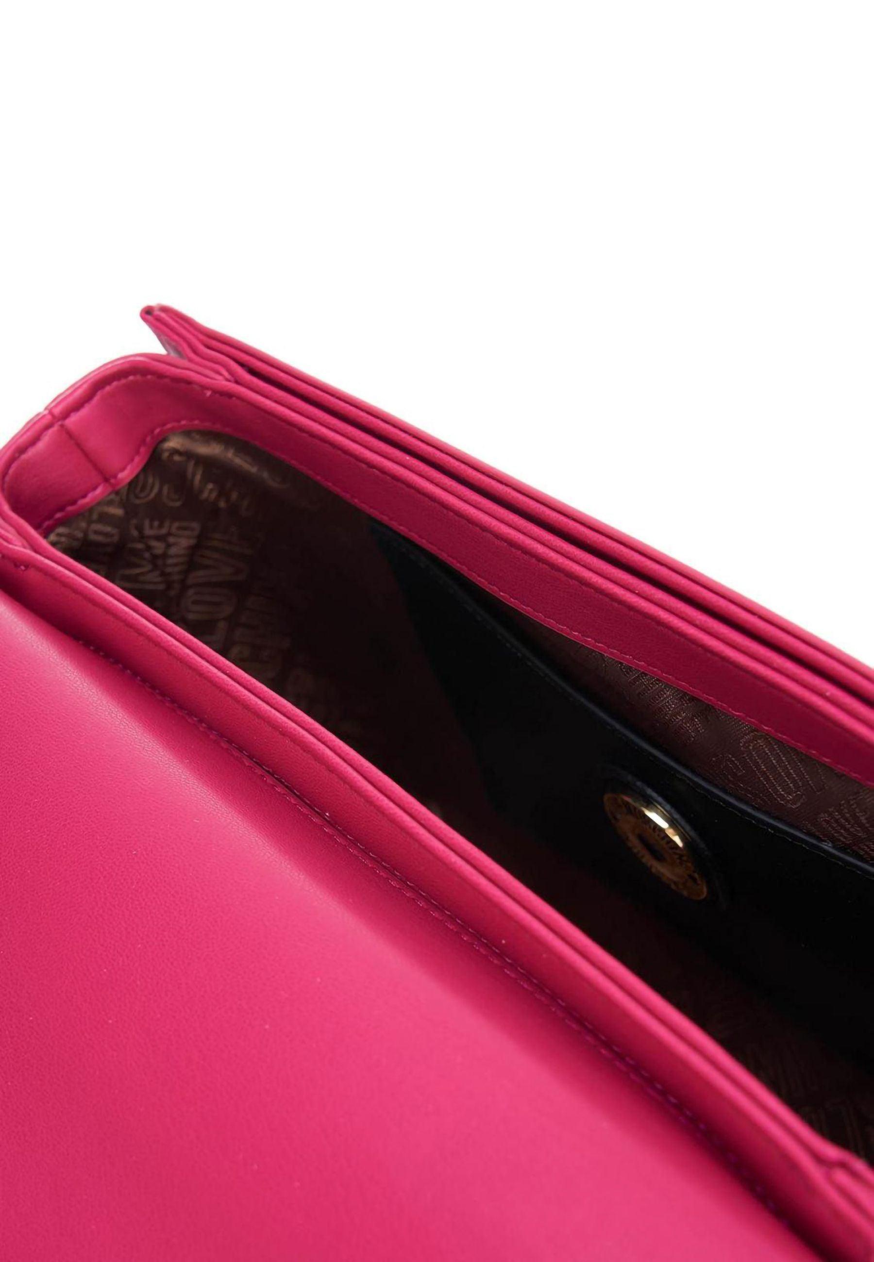 LOVE MOSCHINO Borsa Flap Quilted Fuxia JC4000PP1GLA0615 - Sandrini Calzature e Abbigliamento