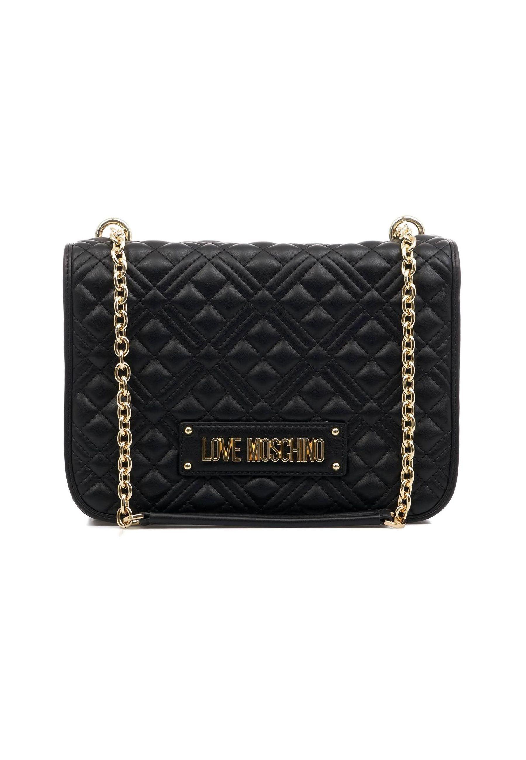 LOVE MOSCHINO Borsa Flap Quilted Nero JC4000PP1GLA0000 - Sandrini Calzature e Abbigliamento