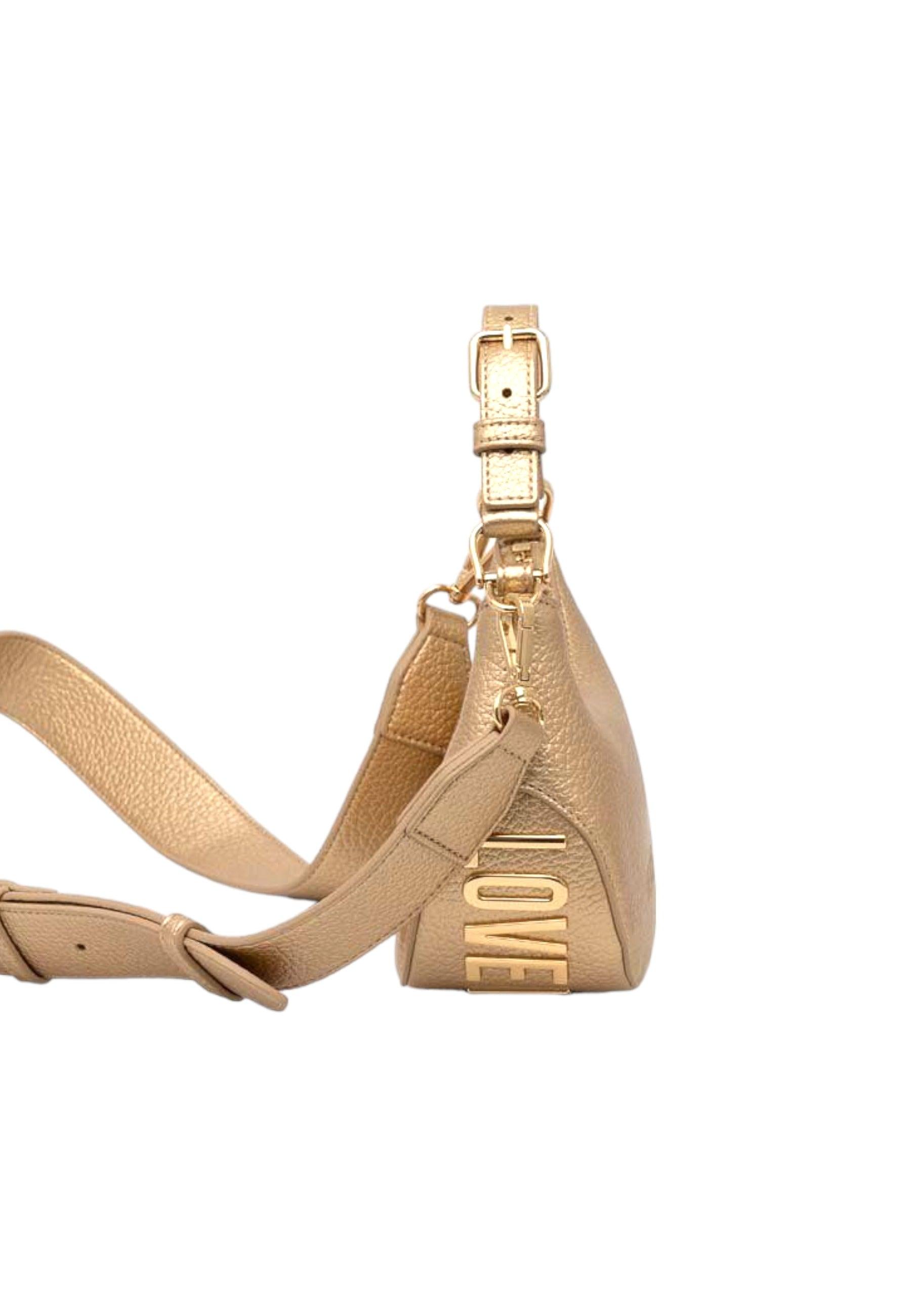 LOVE MOSCHINO Borsa Hand Bag Donna Oro JC4019PP1ILT190A - Sandrini Calzature e Abbigliamento