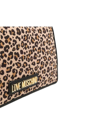 LOVE MOSCHINO Borsa Hand Bag Fantasia Leopard JC4379PP0FKM131A - Sandrini Calzature e Abbigliamento