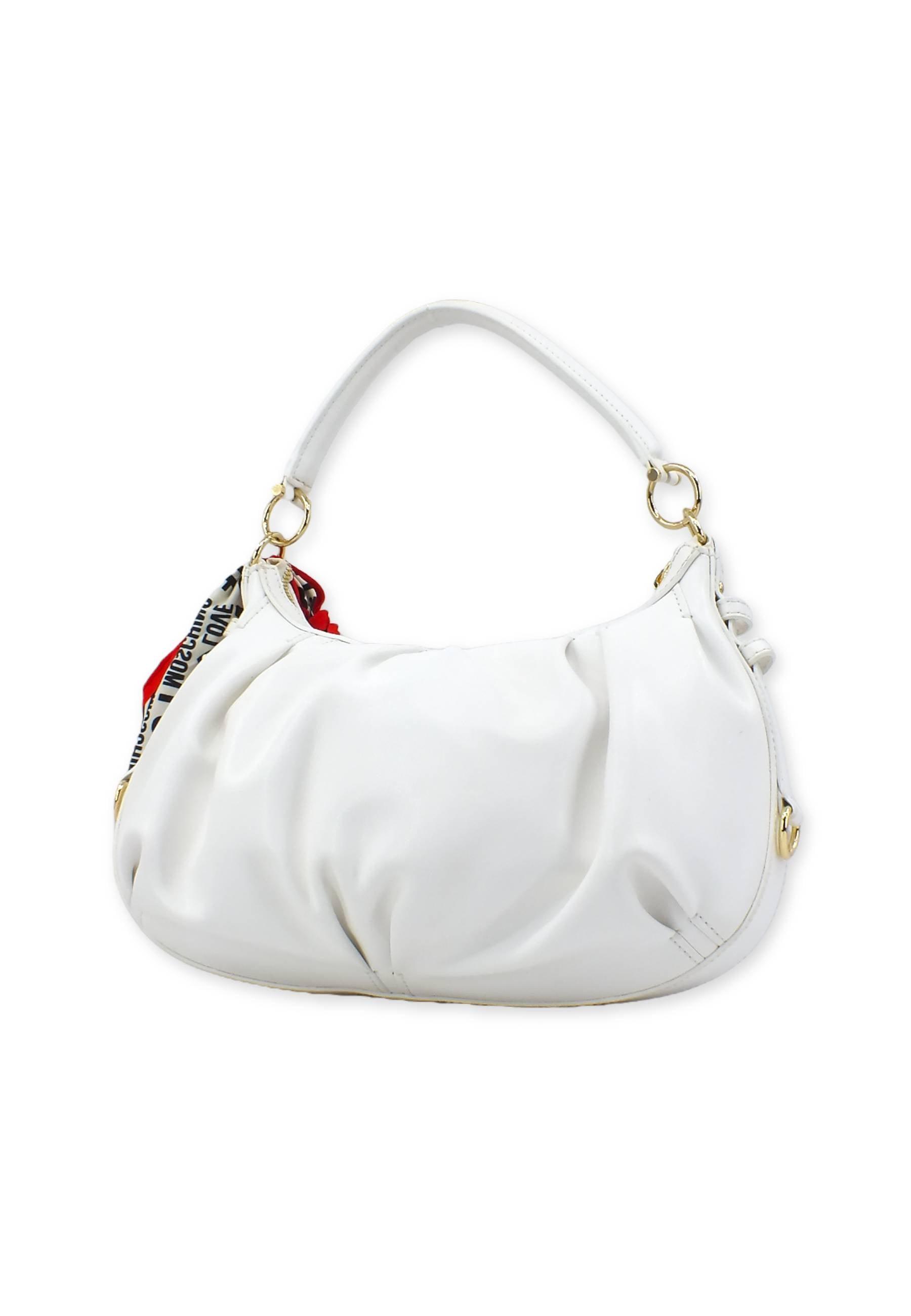 LOVE MOSCHINO Borsa Hobo Bianco JC4040PP1GLE110A - Sandrini Calzature e Abbigliamento