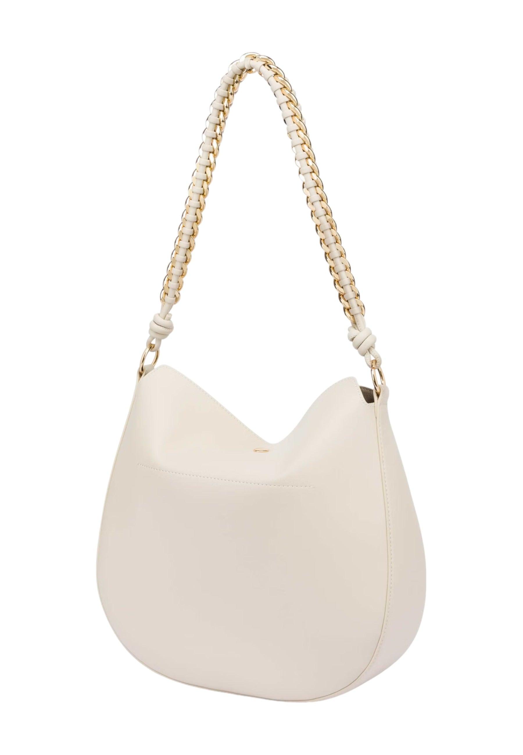 LOVE MOSCHINO Borsa Hobo Donna Avorio Beige JC4120PP1ILM0110 - Sandrini Calzature e Abbigliamento