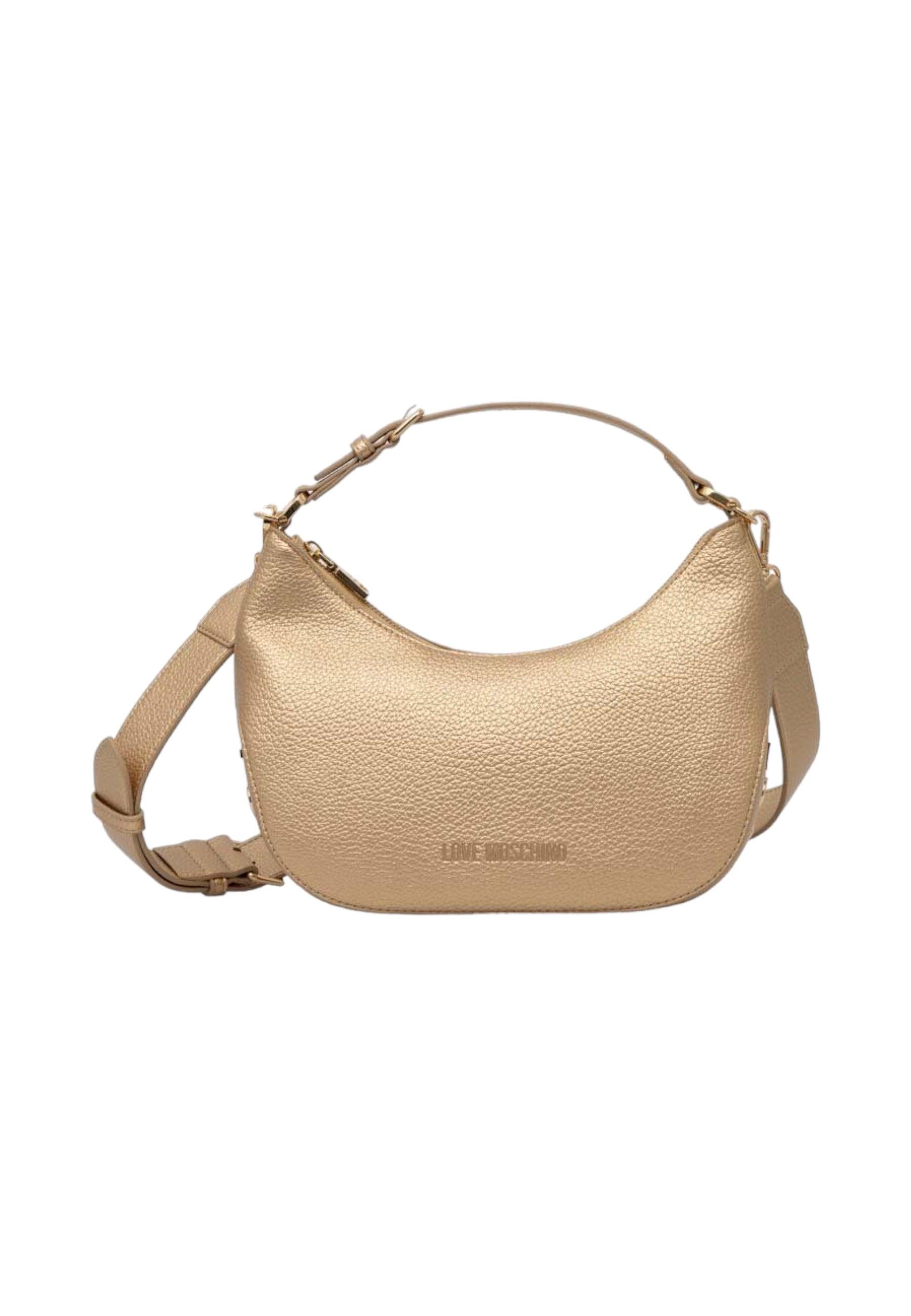 LOVE MOSCHINO Borsa Hobo Donna Oro JC4018PP1ILT190A - Sandrini Calzature e Abbigliamento