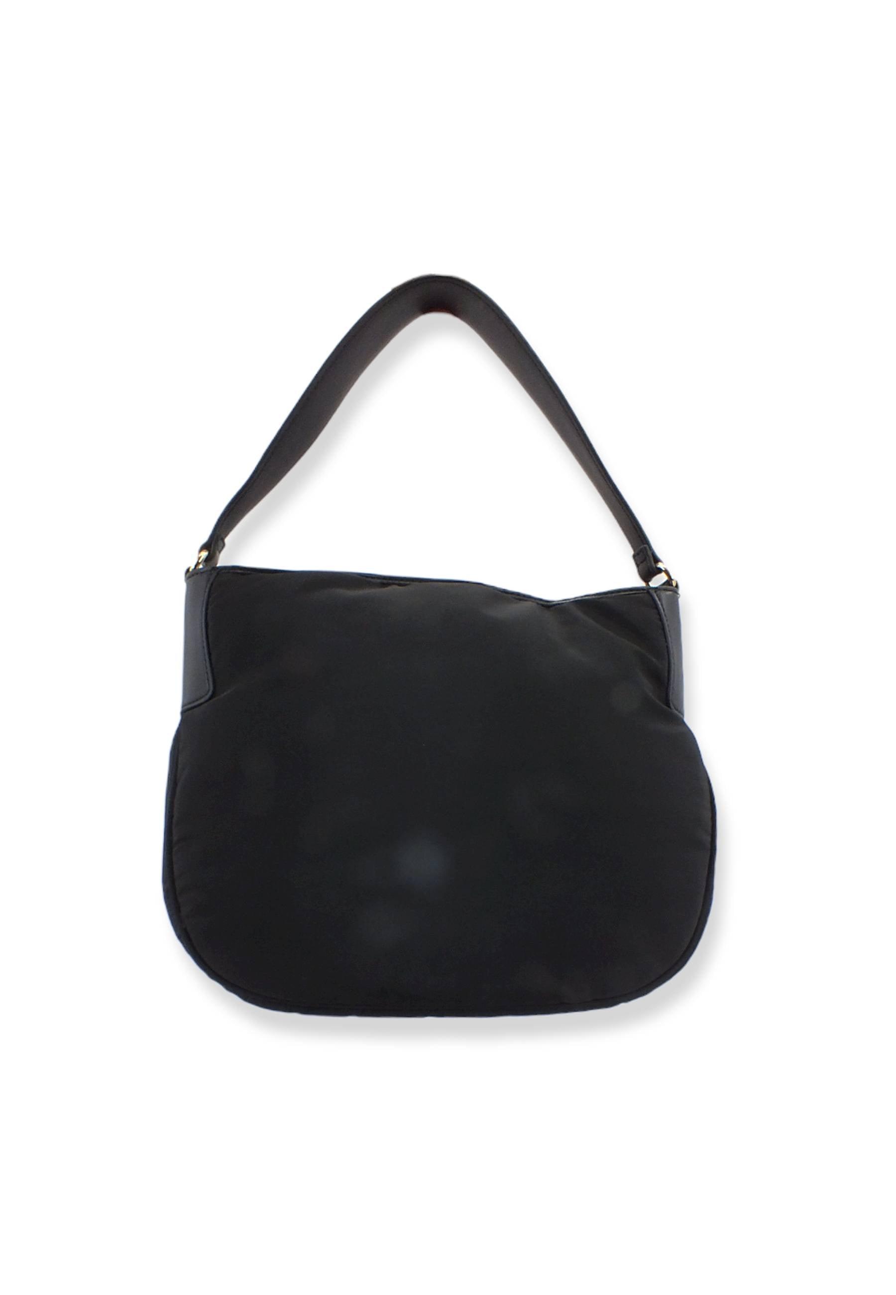 LOVE MOSCHINO Borsa Hobo Nylon Donna Nero JC4058PP1FLE100A - Sandrini Calzature e Abbigliamento