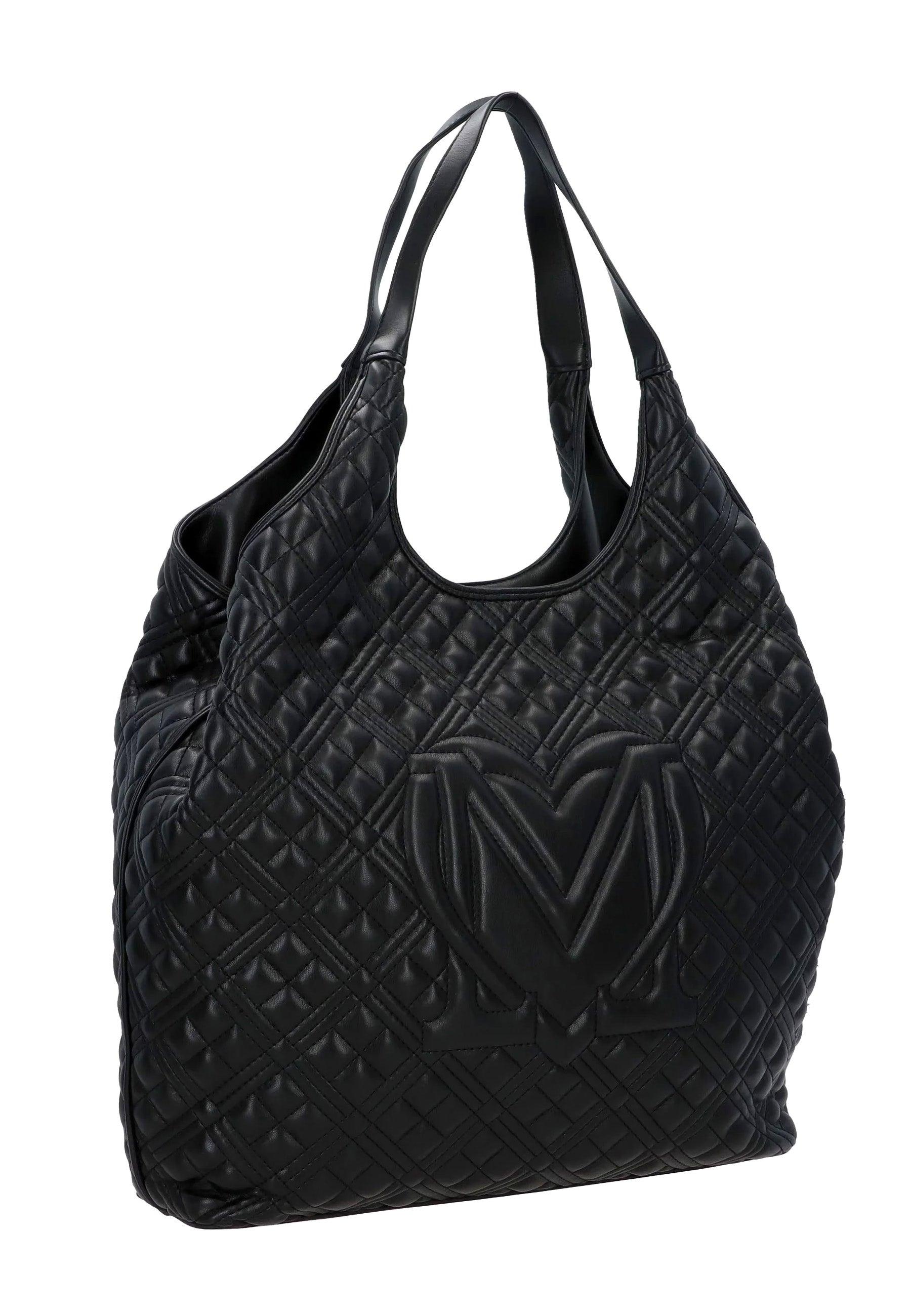 LOVE MOSCHINO Borsa Hobo Quilted Nero JC4070PP1HLA0000 - Sandrini Calzature e Abbigliamento