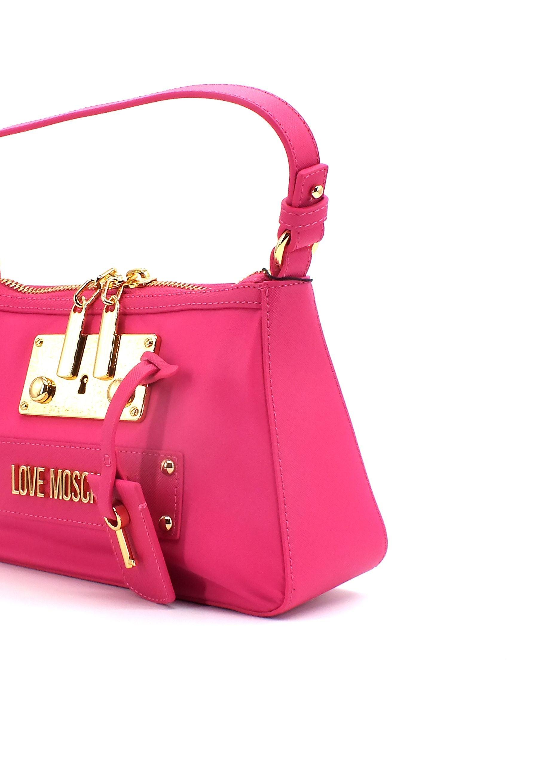 LOVE MOSCHINO Borsa Nylon Fuxia JC4160PP1GLG161A - Sandrini Calzature e Abbigliamento