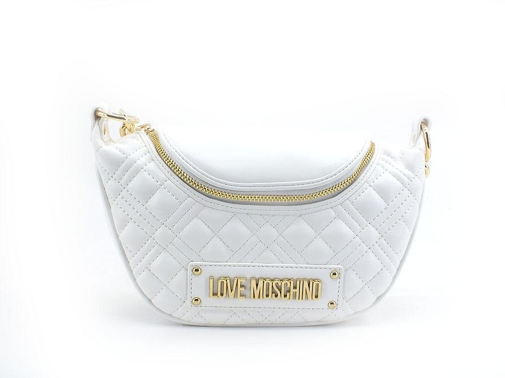 LOVE MOSCHINO Borsa Pochette Catena Bianco JC4311PP0ELA0100 - Sandrini Calzature e Abbigliamento