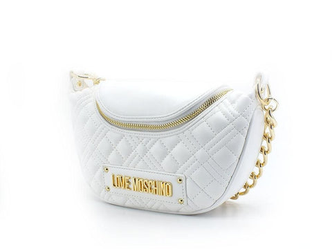 LOVE MOSCHINO Borsa Pochette Catena Bianco JC4311PP0ELA0100 - Sandrini Calzature e Abbigliamento
