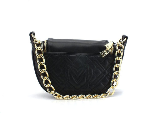 LOVE MOSCHINO Borsa Pochette Catena Nero JC4311PP0ELA0000 - Sandrini Calzature e Abbigliamento