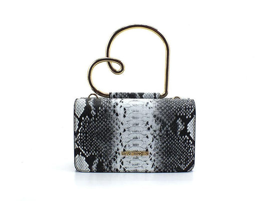 LOVE MOSCHINO Borsa Pochette Clutch Pythin Animalier Roccia JC4390PP0EKI0954 - Sandrini Calzature e Abbigliamento