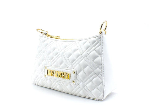 LOVE MOSCHINO Borsa Pochette Quilted Tracolla Bianco JC4135PP0ELA0100 - Sandrini Calzature e Abbigliamento